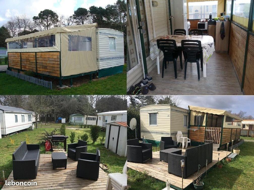 Mobilhome Bien Equipe Et Climatise Mimizan-Plage エクステリア 写真